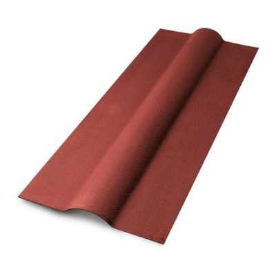 Конек для листа кровельного волнистого ГУТТА Красн.