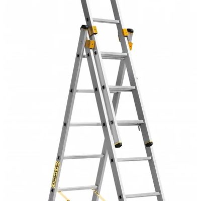 5307 ЛЕСТНИЦА-СТРЕМЯНКА 3 СЕКЦ. ПО 7 СТУП. "АЛЮМЕТ"