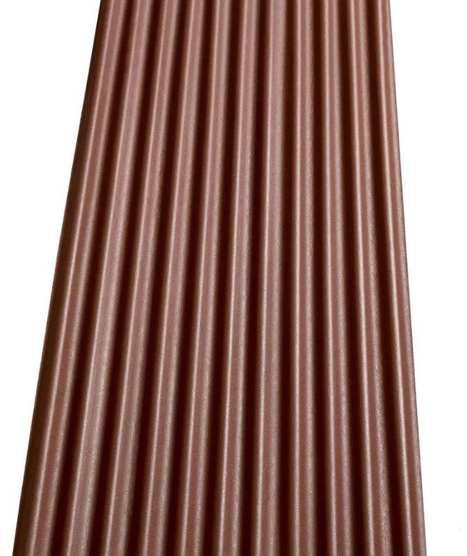 Лист кровельный волнистый ГУТТА Коричневый