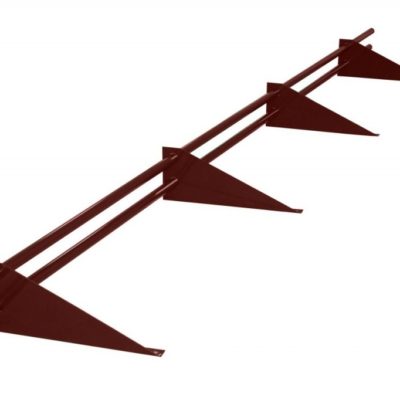 Снегозадержатель трубчатый 3м.  (Коричневый)