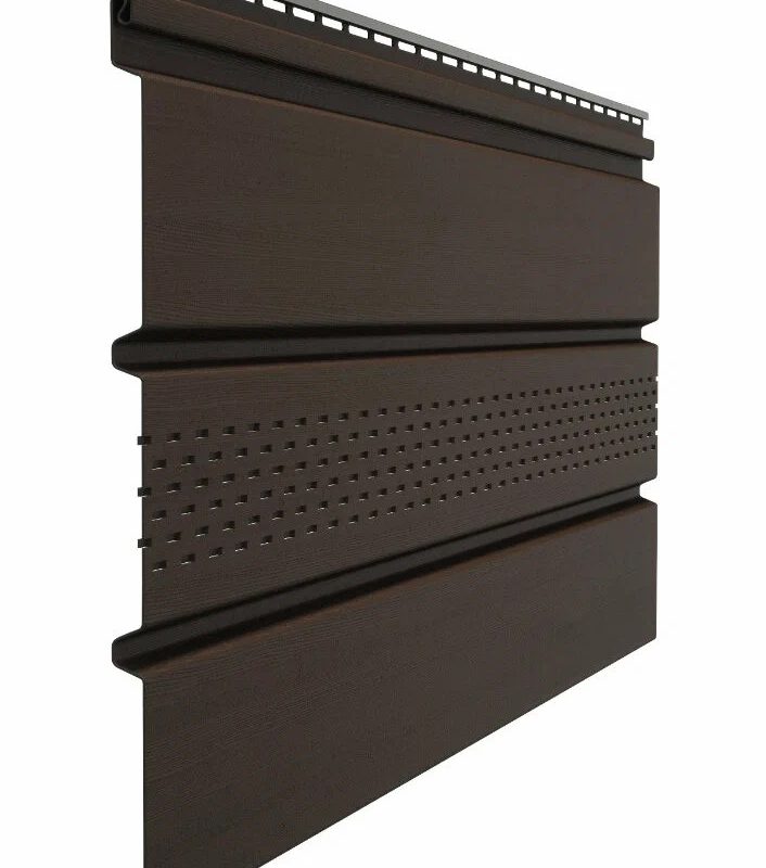 Соффит с центральн. перфорацией Docke Шоколад (3.05*030)