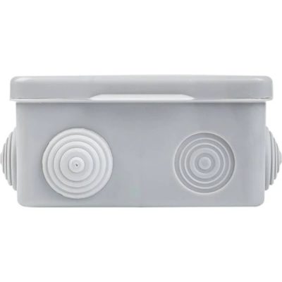 Коробка распаячная КМР-030-014 с крышкой 100*100*50 IP54 черная