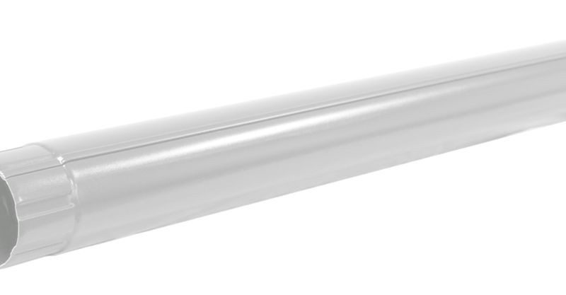 Труба Ф-90 (RAL-9003) РЕ БЕЛЫЙ 3м.