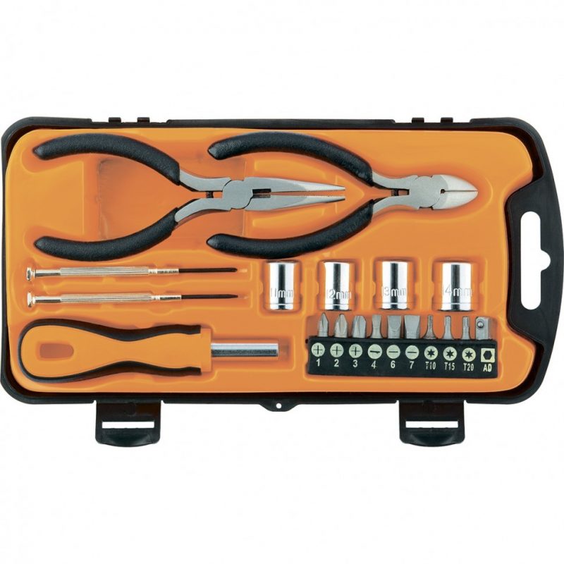 Набор слесарно-монтажный 19 предм.