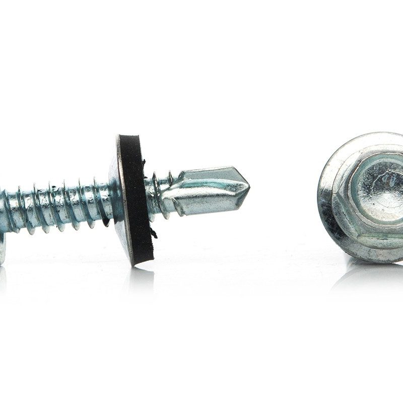 Саморез кровельный цинк. 4
