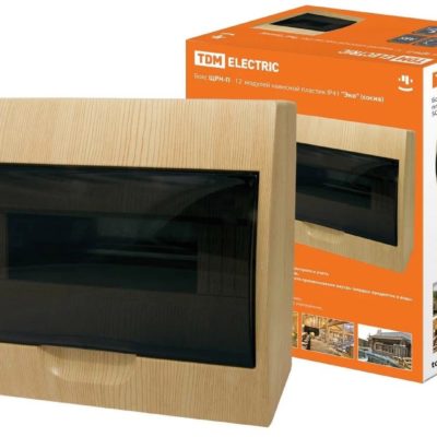Бокс ЩРН-П-12модулей навесной пластикIP40TDM