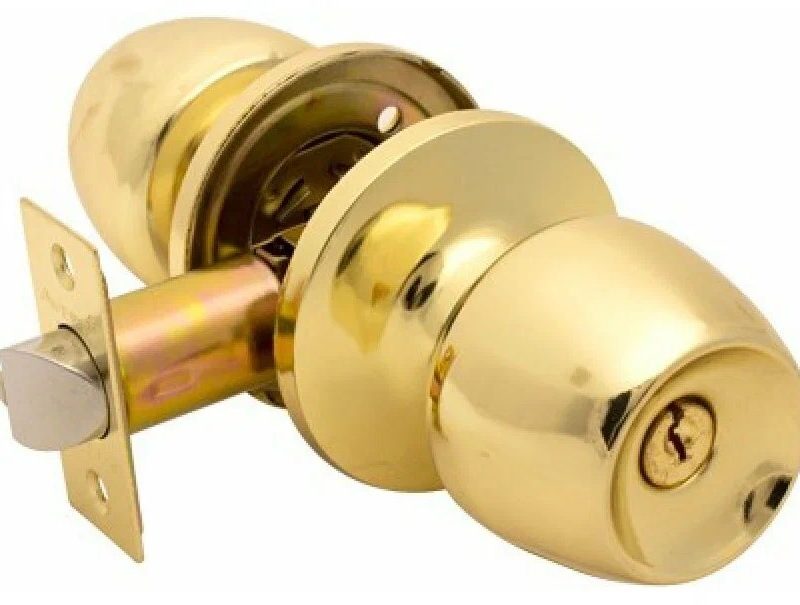 Защелка AVERS 0598-01-G ключ фикс. золото