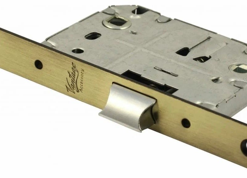 Защелка дверная L70AC-бронза