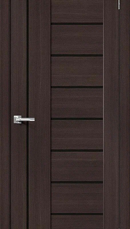 Дверь ЭКО Браво-29 Wenge Melinga Black Star 200*800