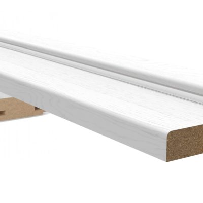 Коробочный брус ПВХ белый ясень 26*70 (НИКТИД)