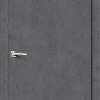 Стиль бетон темный 70*200 дверь межкомнатная (НИКТИД)