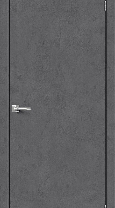 Стиль бетон темный 70*200 дверь межкомнатная (НИКТИД)