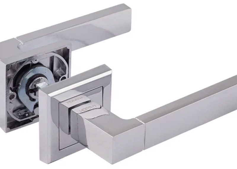 Ручка дверная AL 109K AL хром