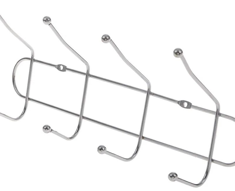 ВЕШАЛКА НИКЕЛЬ 4 КРЮЧКА