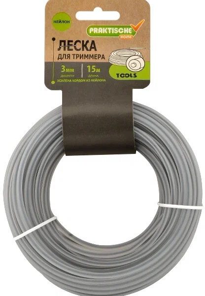 ЛЕСКА ДЛЯ ТРИММЕРА С СЕРДЕЧНИКОМ СПИРАЛЬ Д-3