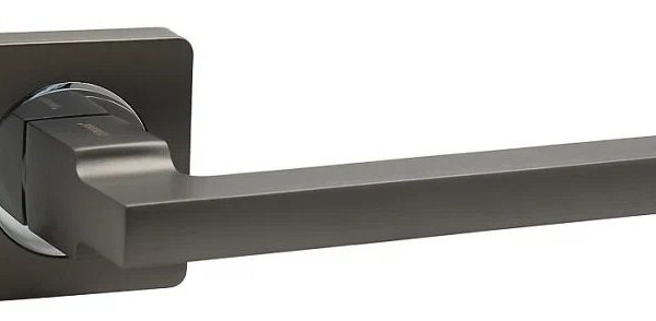 Ручка дверная TRODOS AL-02-517 GF графит