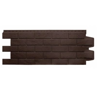 GL Панель фасадная Состаренный кирпич Коричневый (995*390 мм)