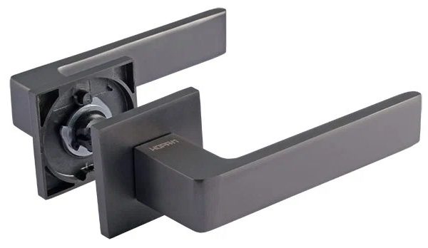 Ручка дверная Slim 132K черный