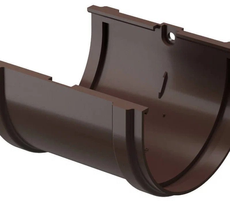 Соединитель желобов Docke Premium Шоколад