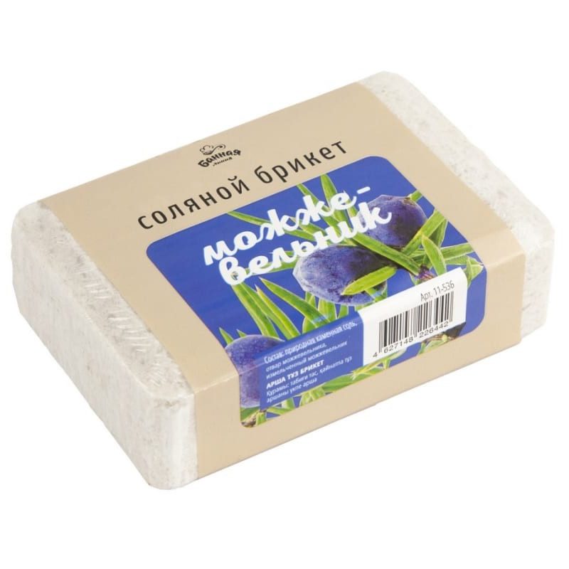 СОЛЯНОЙ БРИКЕТ "МОЖЖЕВЕЛЬНИК" 1