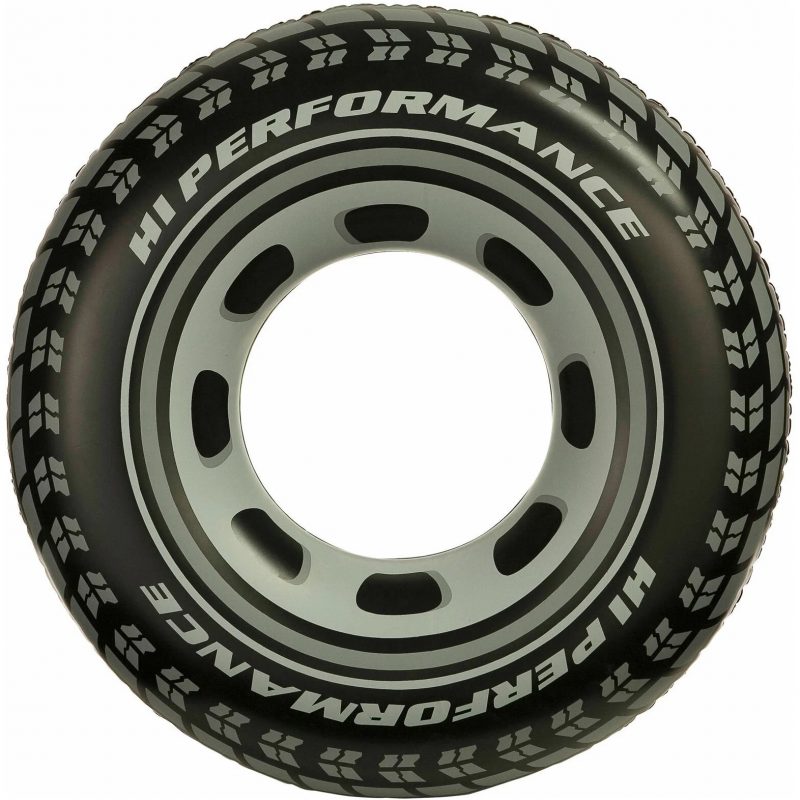 Круг надувной 91см. огромная шина