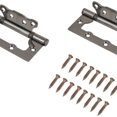 Петля Аллюр 2шт. 100*75 2ВВ АВ бронза без врезки