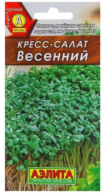 САЛАТ-КРЕСС ВЕСЕННИЙ