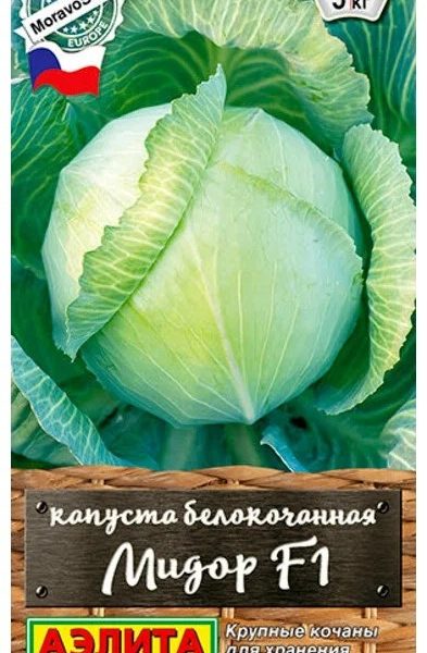 Семена Капуста белокочанная ДУБЛЕР позднеспелая