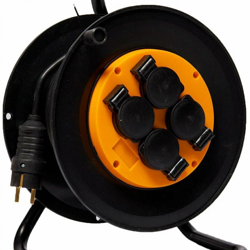 Удлинитель на катушке 4*20 м(ПВС 3*1