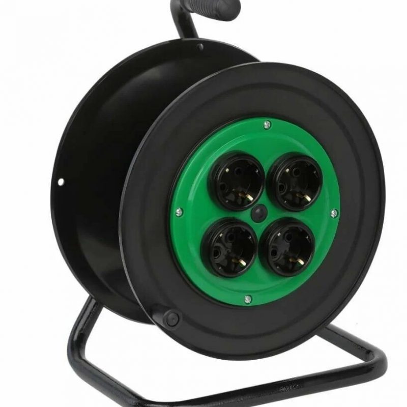 У16-323-30м Удлинитель на кабельной катушке со шторками 30 м (ПВС 3*1