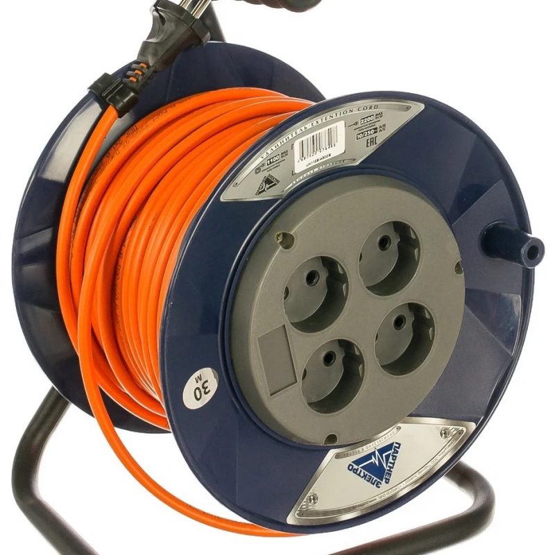 Удлинитель на катушке 1*30 м