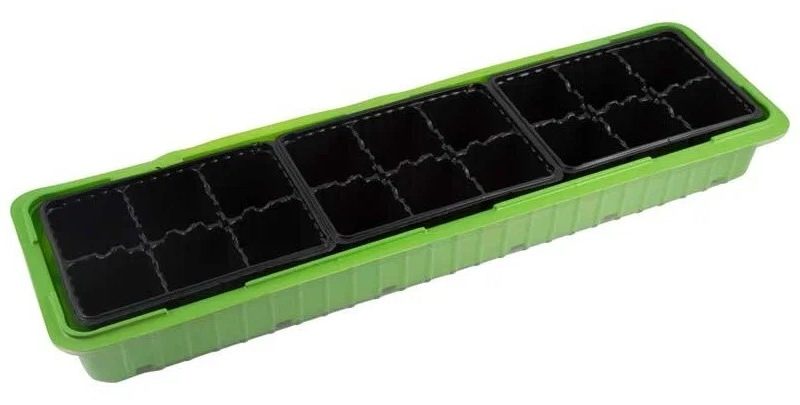 МИНИ-ПАРНИК НА ПОДОКОННИК  18 ЯЧЕЕК