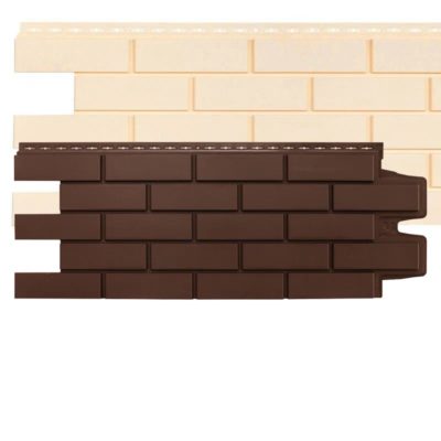 GL Панель фасадная Клинкерный кирпич Коричневый (968*390)