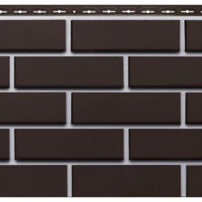 GL Панель фасадная Клинкерный кирпич Шоколадный (968*390)