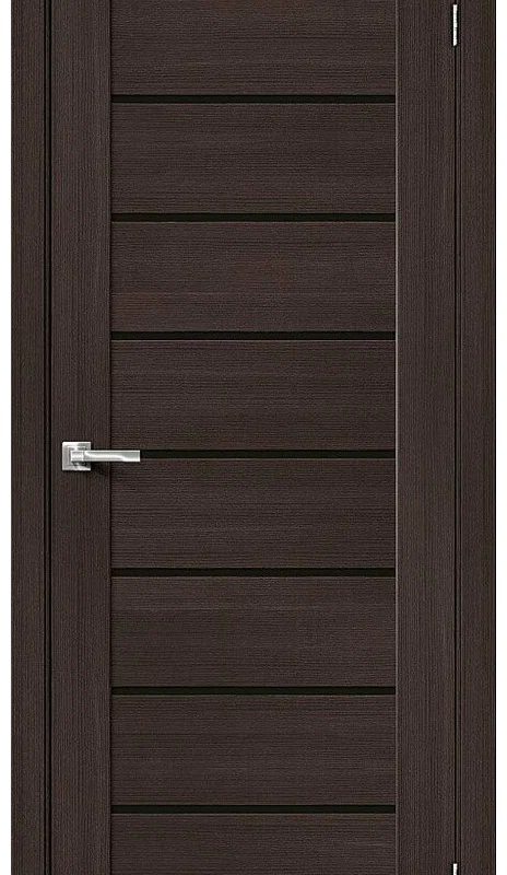 Дверь ЭКО Браво-22 Wenge Melinga Black Star 200*60