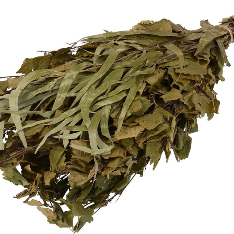 Веник березовый с эвкалиптом