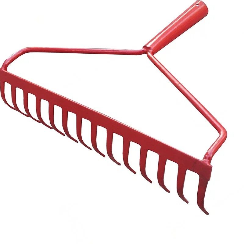 Грабли 14-ти зубые прямые с вынос.тулейк. с черенком