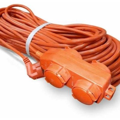 Удлинитель-шнур 4*20м с/з (ПВС 3*1