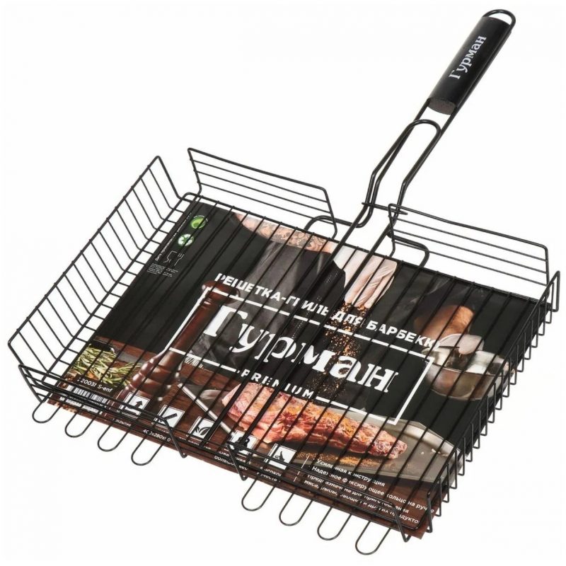 Решетка барбекю Гурман 400*280*60 мм 4-уровня