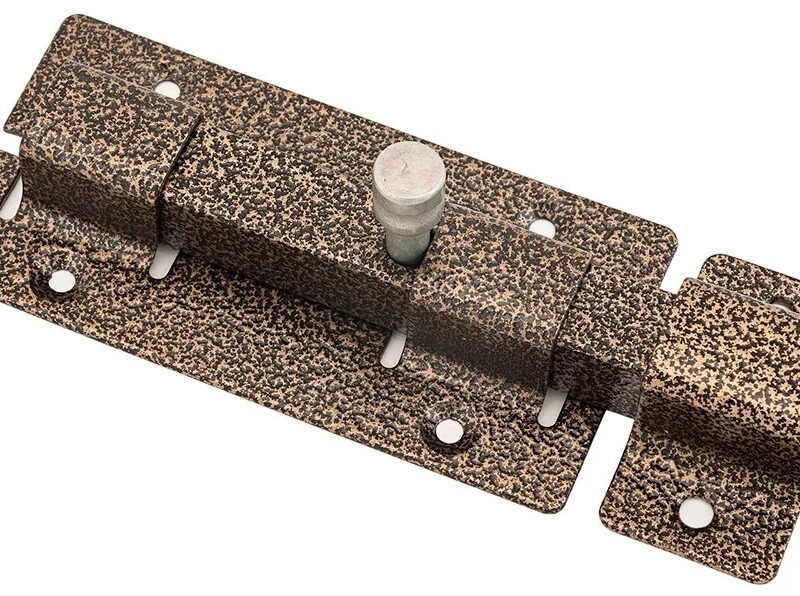 Задвижка дверн. секрет 3Д антик бронза