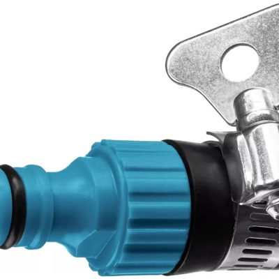 Адаптер д/шланга быстросъем с хомутом и клипсой 1/2"//ГРАНДИ