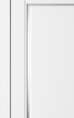 Добор МДФ White Poly 2070*200*10