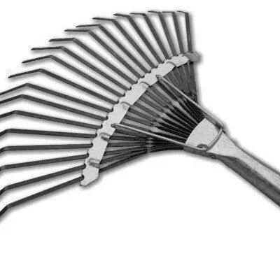 Грабли веерные пластин. оцинков.