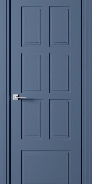 Дверь глухая Alto-6 Soft Dark Blue 700*2000