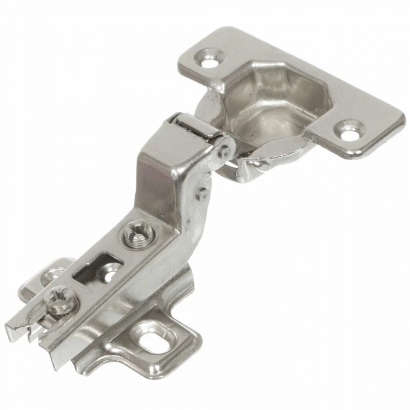 Петля мебельн лягушка 11.06.02 (YX-362w А/YXA-362C) вкладная SLIDE-ON с пл. 314004