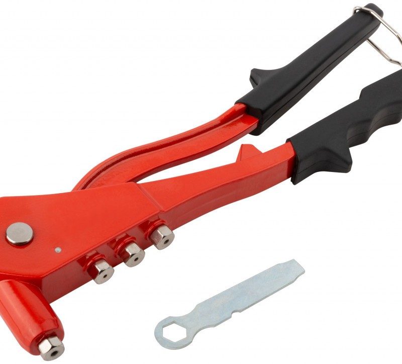 Заклепочник механический 90* насадки 2