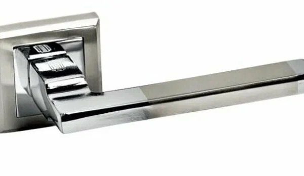 Ручки PALIDORE  А-220НН/РС раздельные  белый никель/хром