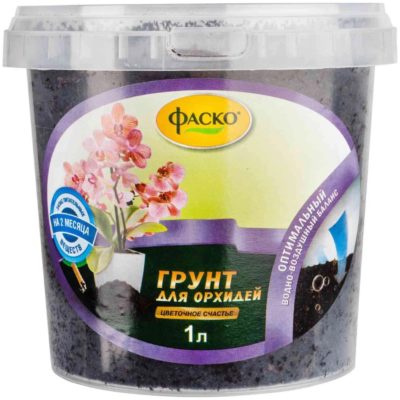 Грунт Цветочное Счастье для орхидей 1 л