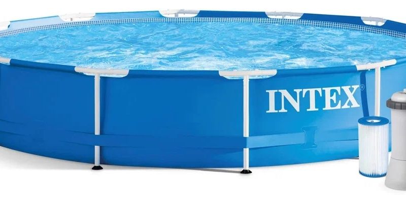 Бассейн INTEX 366*76 см (каркас+фильтр+рем к-т)