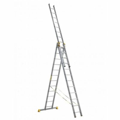 Лестница-стремянка алюм. 3 секц. по 12 ступ. АЛЮМЕТ